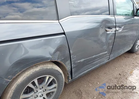 2012 Honda Odyssey Ex-L из США, поврежденный, VIN 5FNRL5H62CB027162